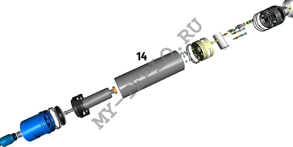 запчасти Джилекс Водомет 60/92