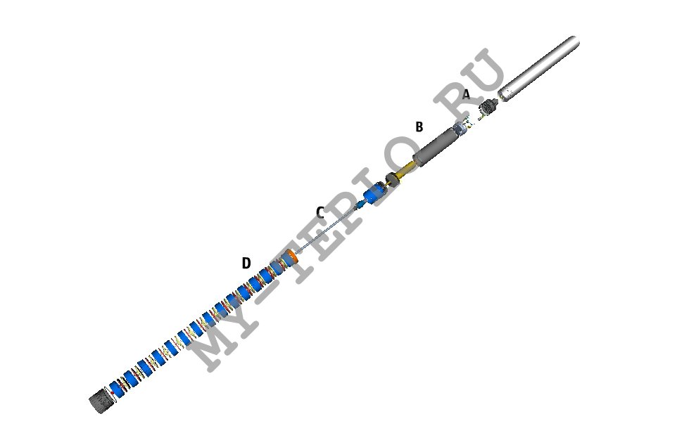 запчасти Джилекс Водомет Частотник 125/125 Ч