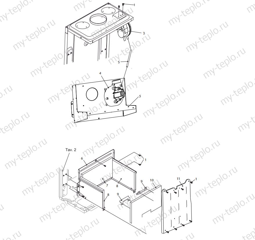 Запчасти для котла Electrolux Basic X 18 Fi купить в Кирове