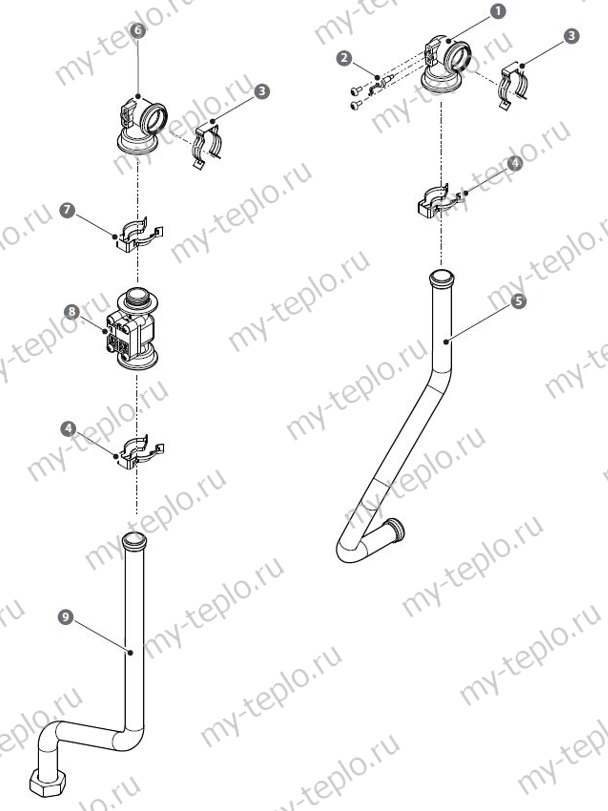 запчасти для Navien Deluxe 35K