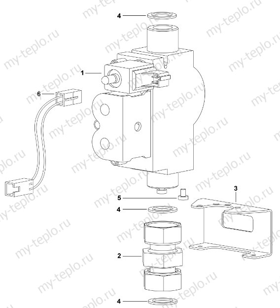 Купить запчасти Buderus Logamax U022-24К в Кирове