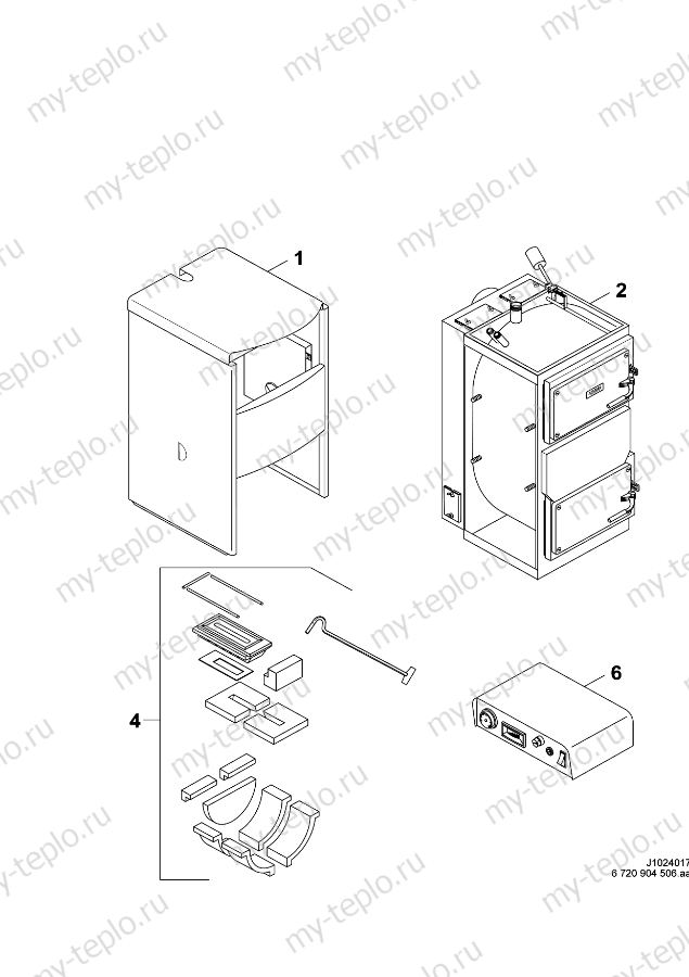 Запчасти Buderus Logano S121-24 купить в Кирове